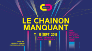 l'affiche du festival chainon manquant 2018