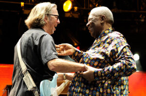 entre eric Clapton et b.B. king, une amitié de longue date