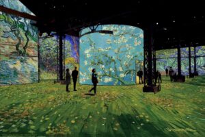 exposition van gogh a l'atelier des lumières