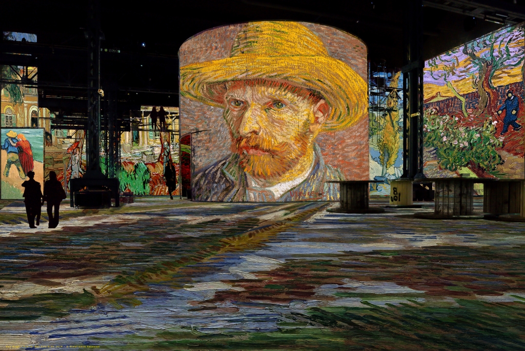 exposition van gogh a l'atelier lumiere