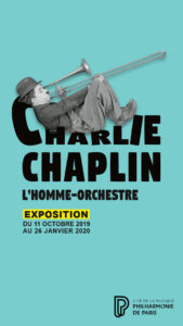 affiche exposition charlie chaplin