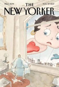 Betty Boop à la une de le "une " du New Yorker 