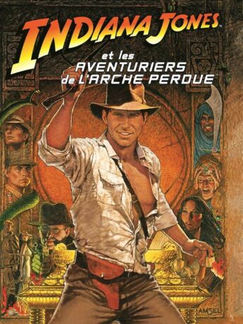 affiche indiana jones et les aventuriers de l'arche perdue