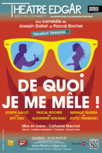 affiche pièce de quoi je me mele