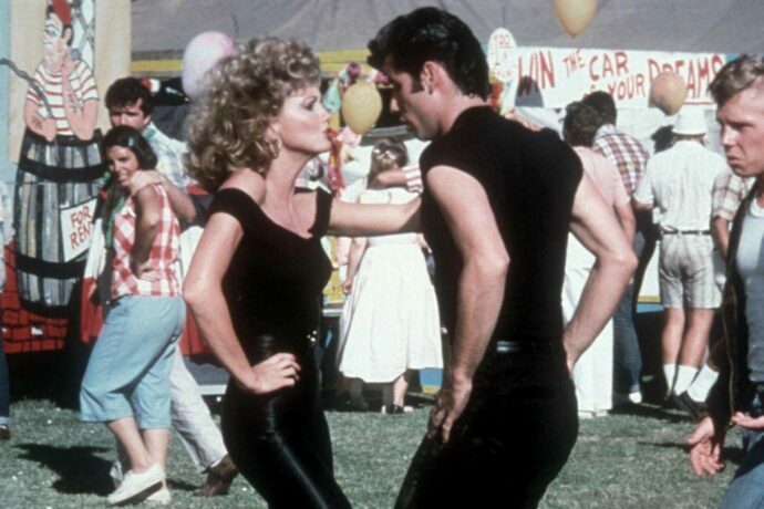 olivia newton-john et john travolta dans grease