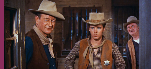 rio bravo, john wayne, Ricky nelson, walter brennan