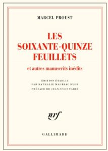 livre les soixante quinze feuillets marcel proust