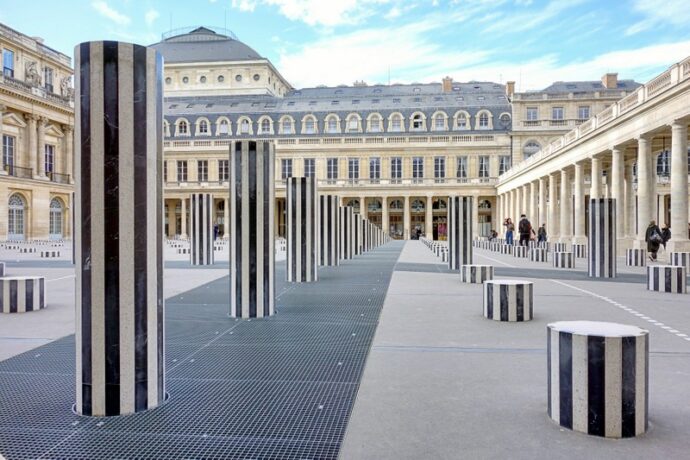 daniel buren colonnes