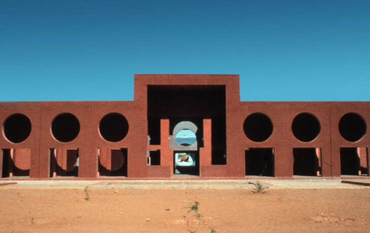 Village agricole Houari-Boumedienne en Algérie.