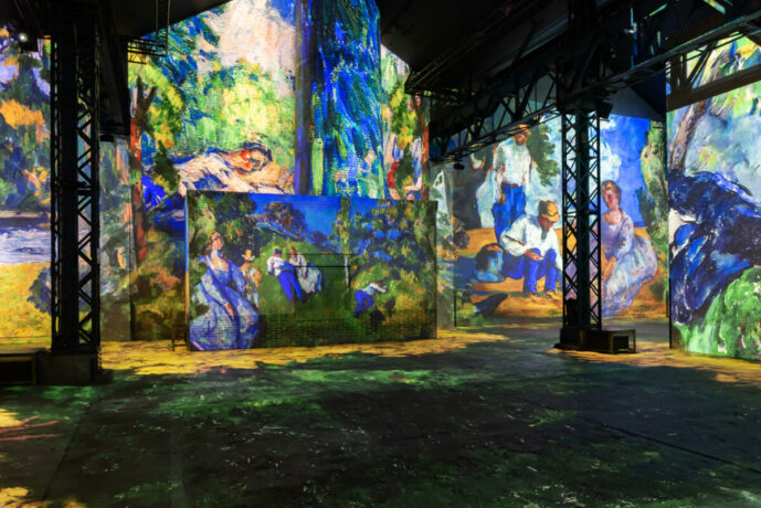 cezanne atelier des lumieres