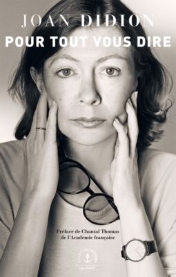 les livres de la semaine joan didion