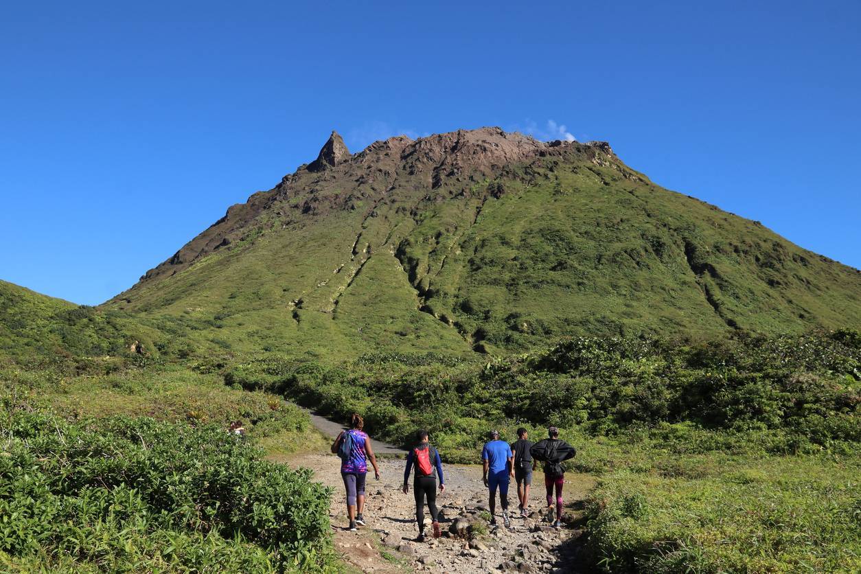 évasion volcan de la Soufrière vacances Guadeloupe