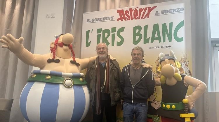 l'iris blanc asterix