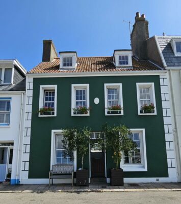 maison colorée jersey 