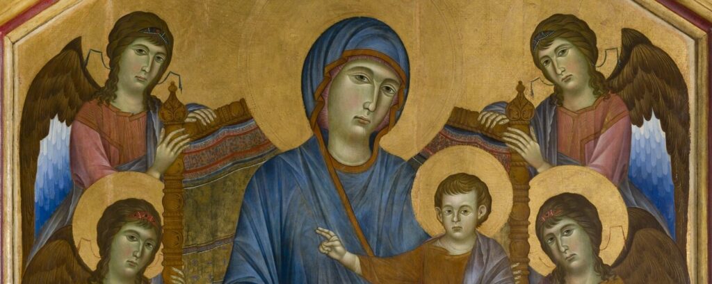 Cimabue : "Maestà" après restauration © C2RMF, Thomas Clot